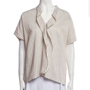Zero + Maria Cornejo Tan Blouse